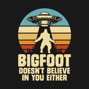 Bigfoot UFO T-Shirt