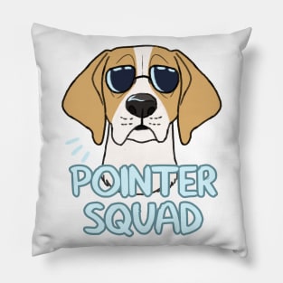 POINTER SQUAD (orange) Pillow