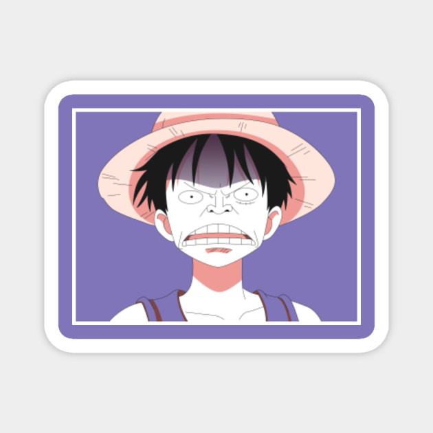 Monkey D Luffy Funny Face - Monkey D Luffy - Magnet | TeePublic Monkey D Luffy Funny Face - Monkey D Luffy - Magnet | TeePublic