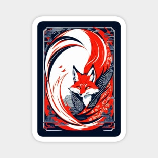 Yokai Fox Spirit Magnet