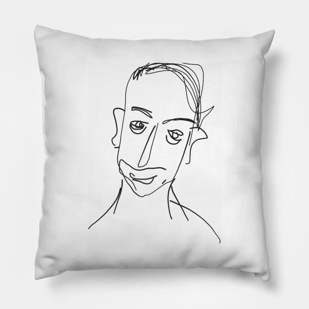 Roman Roy - Succession Pillow by Idrawfaces