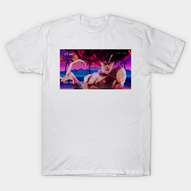 Discover Kars "Unmatched" VHS/VCR Aesthetic Design - Jojo's Bizarre Adventure: Battle Tendency - Kars - T-Shirt