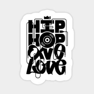 Hip Hop ove love Magnet