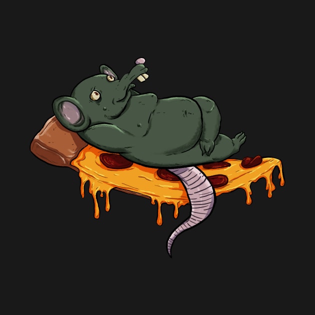 Pizza Rat by Grandma Ironlung