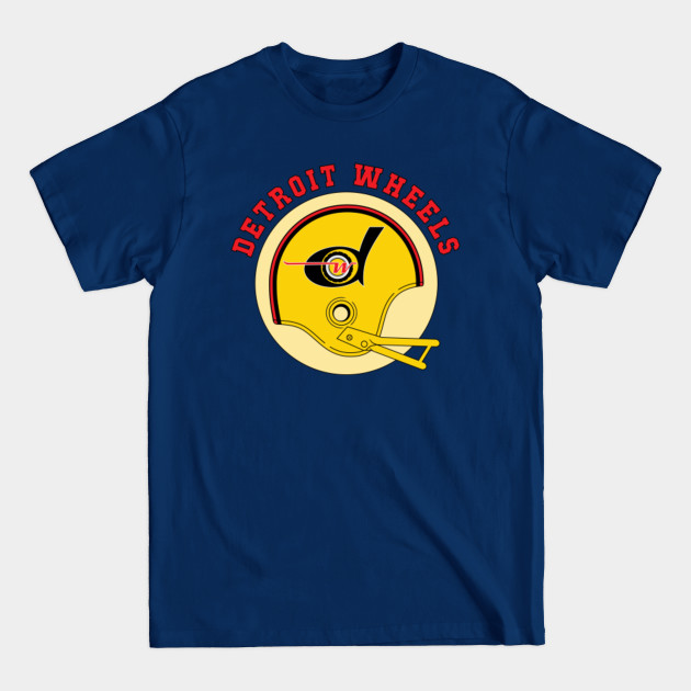 Disover WFL Detroit Wheels - Wfl - T-Shirt