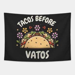 Tacos before vatos, Black Tapestry