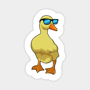 Duck with Sunglasses Magnet