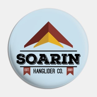 Soarin' Hang Gliders (version 1) Pin