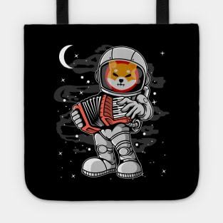 Astronaut Accordion Shiba Inu Coin To The Moon Shib Army Crypto Token Cryptocurrency Blockchain Wallet Birthday Gift For Men Women Kids Tote