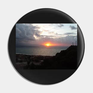 Milazzo sunset Pin