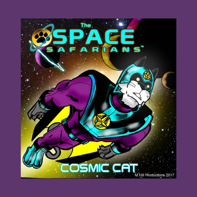 The Space Safarians- Cosmic Cat by DocNebula