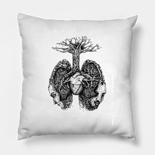 human lungs Pillow