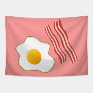 Egg and Bacon Breakfast Tapestry