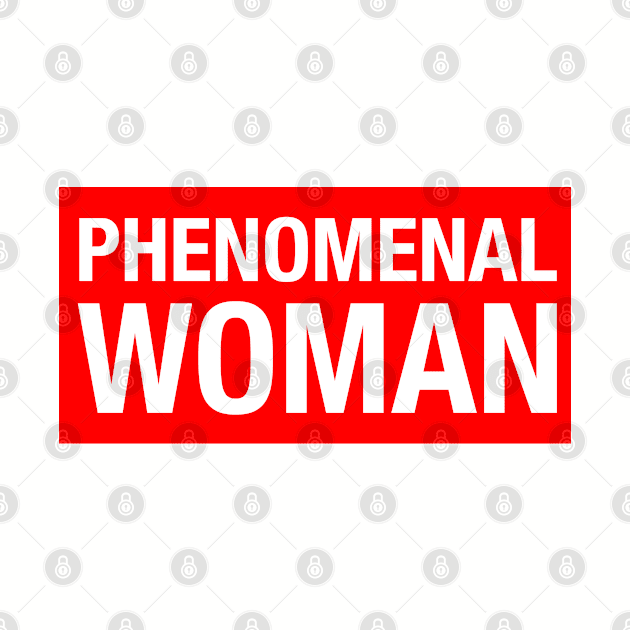 phenomenal woman by lightbulbmcoc