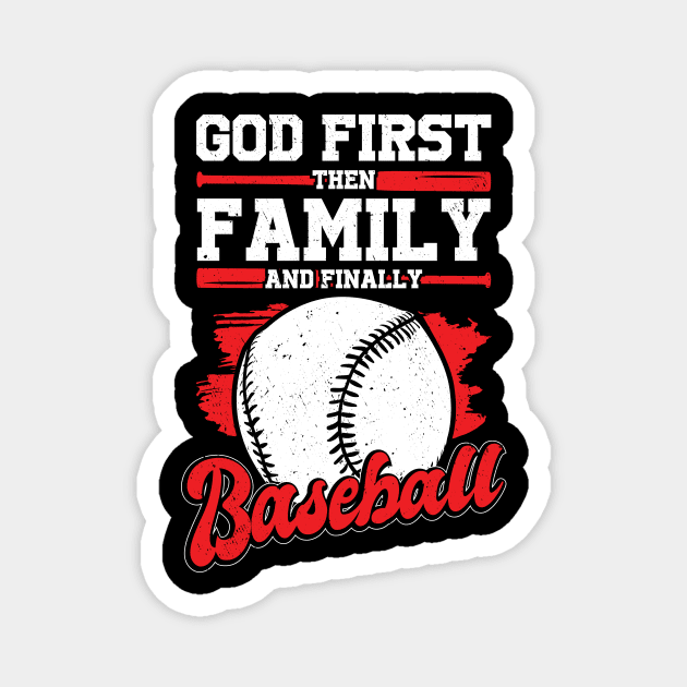 Baseball Season Sport Game Player Gift Magnet by Dolde08