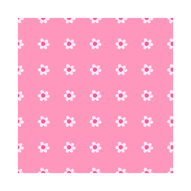 Flower pattern design in pink color by DanielK