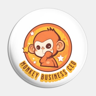 Monkey Business CEO Pin