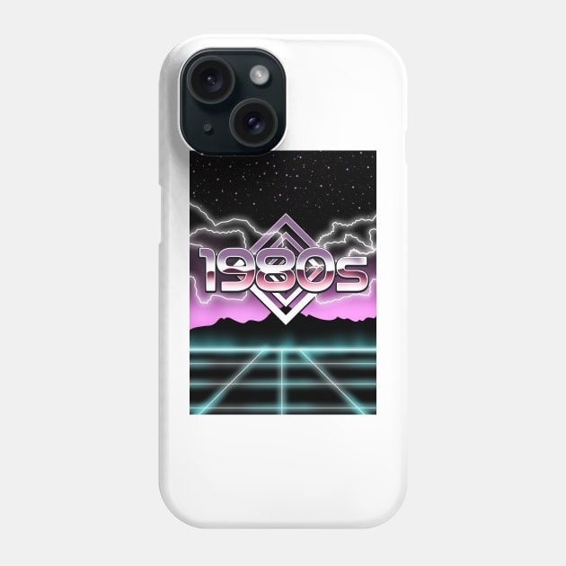 Electronic 1980s Phone Case by nickemporium1