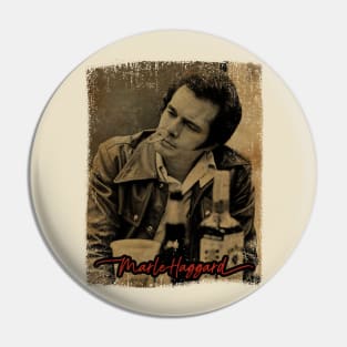 80s Classic Marle Haggard Pin