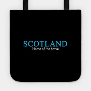 Scotland Home of the Brave Tote