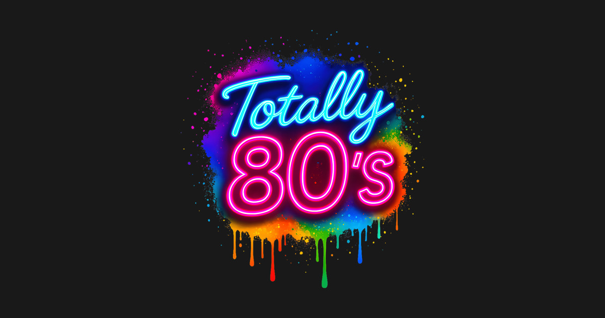 1980's Colorful Totally 80's 80 Rave Theme Party - 80s Rave Party - T ...