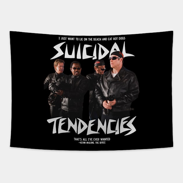 Suicidal Tendencies / Retro Style Tapestry by Old Gold