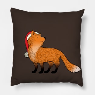 Santa Fox Pillow