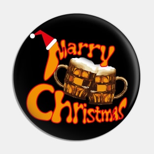 Marry Christmas Pin