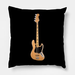 Artistic Bass Guitar Pillow