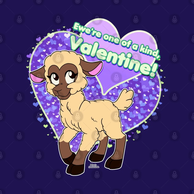 Sweet Sheep - Valentine's Day (Grape Soda) by K-Tee's CreeativeWorks