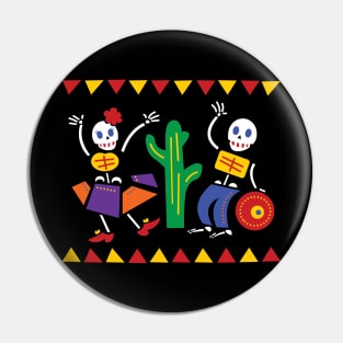 Dia de los Muertos Pin