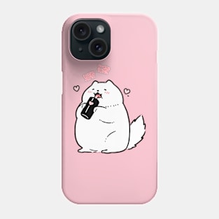 Purr-fect Sips: Happy Cat Edition Phone Case