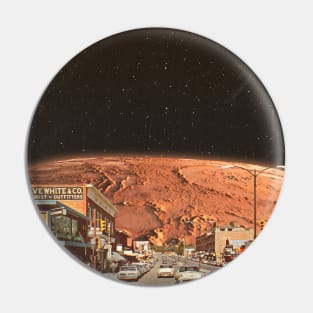 Mars city Pin