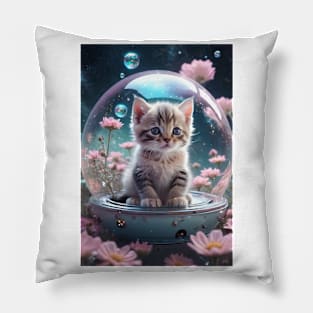 Cosmic Kitty Pillow