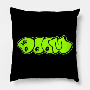 mf doom stabilo color Pillow