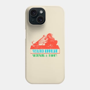 Sound Effect records and tapes Phone Case