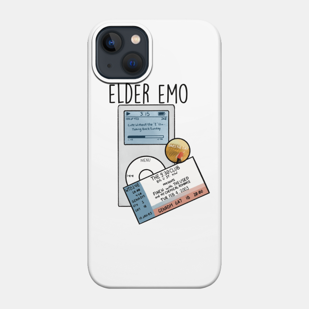 Elder Emo - Emo - Phone Case