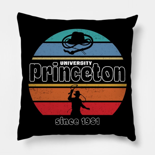Indiana Jones Film Cult Movies 80s Pillow by TEEWEB