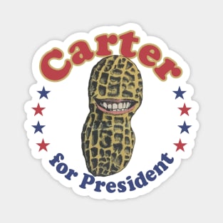 Carter for President Peanut Political Campaign Magnet