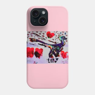 the peacocksaurus Phone Case