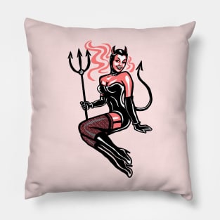 Lady Trouble Pillow