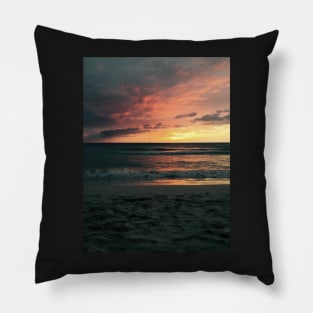 Sunset over Boracay #2 Pillow