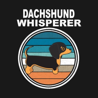 Dachshund Whisperer Vintage T-Shirt