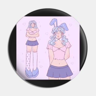 Bunny Girl Pin