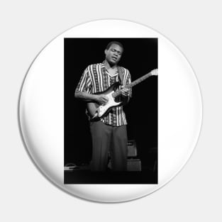 Robert Cray BW Photograph Pin