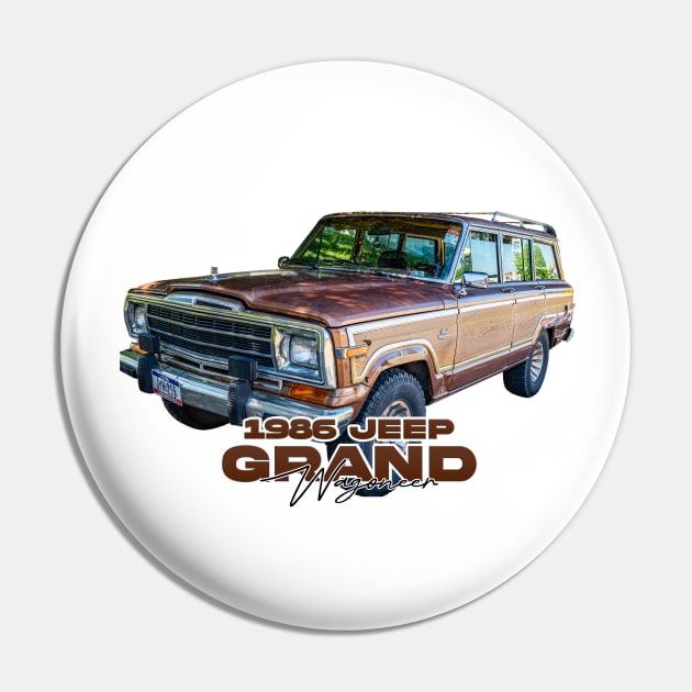 1986 Jeep Grand Wagoneer Pin by Gestalt Imagery