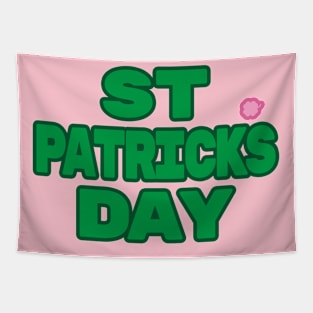 St Patricks Day Shamrock Tapestry