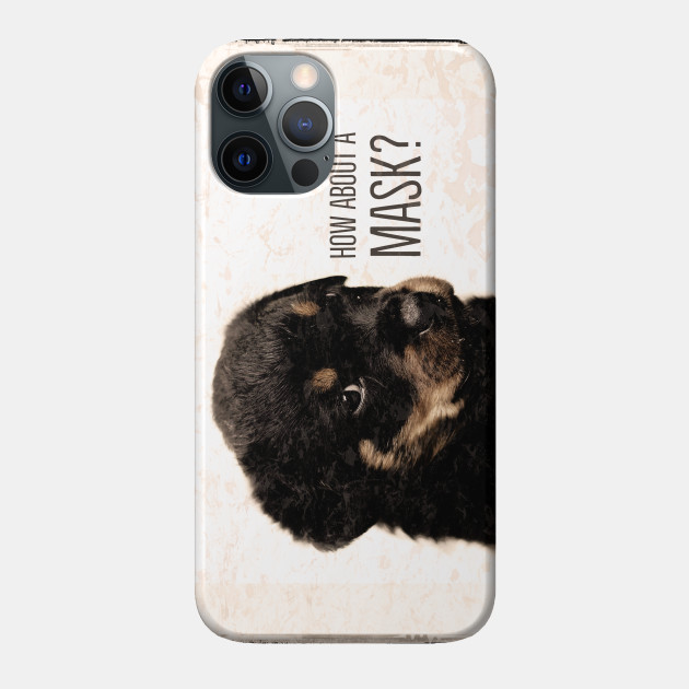 Dog mask - Puppy - Phone Case