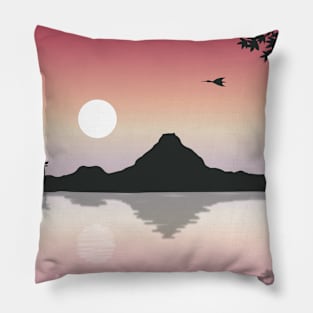 Fuji Landscape Pillow