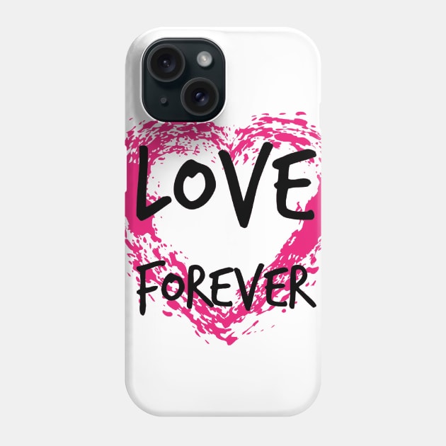 Love Forever Phone Case by Glenn Landas Digital Art